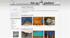 Desktop Screenshot of foto-ag-gladbeck.de